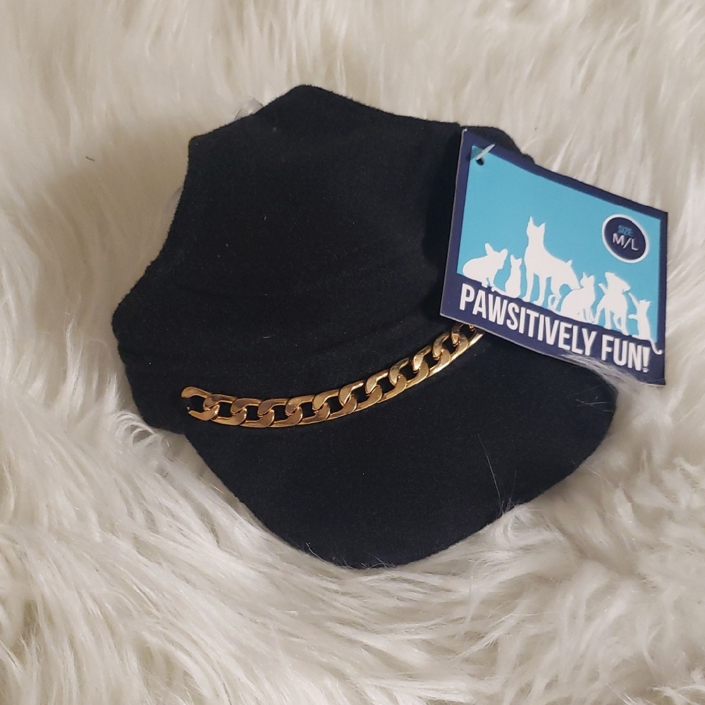 Black and Gold Kids Cap